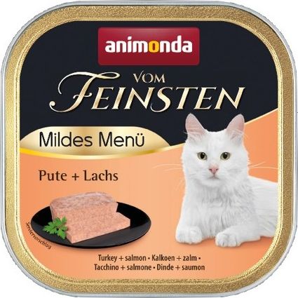 Animonda Kot v.feinsten mildes menu indyk, losos tacka/32 100g 83-861 kaķu barība