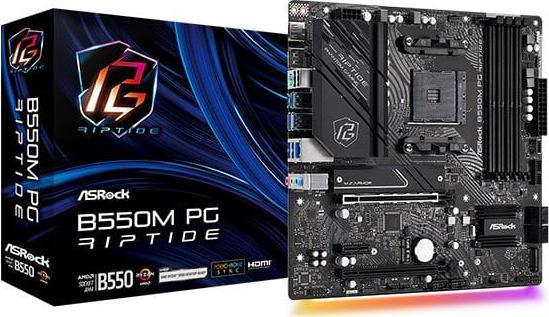 Asrock B550M PG Riptide pamatplate, mātesplate