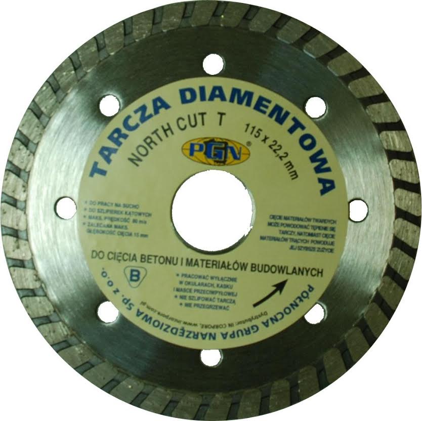 IN CORPORE Tarcza diamentowa 230x22,2mm NORTH CUT T - 05250 05250 (5908313419272)