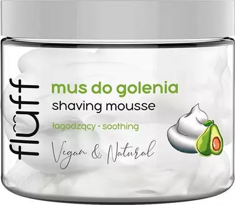 Fluff Super Food Shaving Mousse mus do golenia z awokado i niacynamidem 200 ml 5902539716696 (5902539716696)