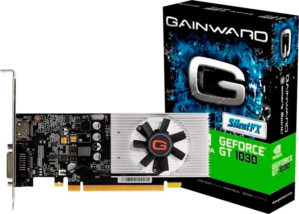 Gainward GeForce GT 1030, 2GB DDR4, HDMI, DVI video karte