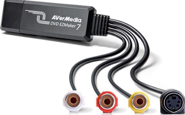 AVerMedia Video Grabber DVD EZMaker 7, USB 2.0 uztvērējs