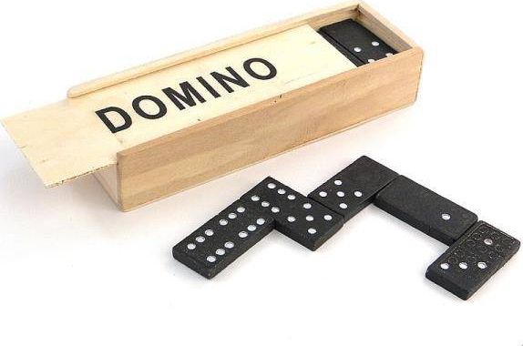 Adar Domino in a box, wood 450646 galda spēle