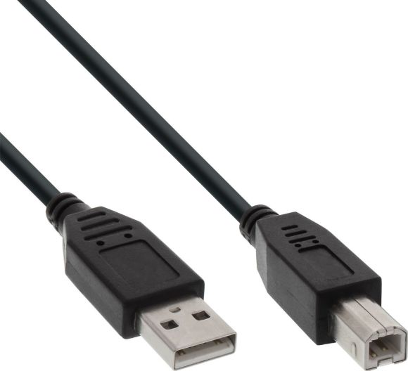 USB-Kabel - USB (M) bis USB Typ B (M) adapteris