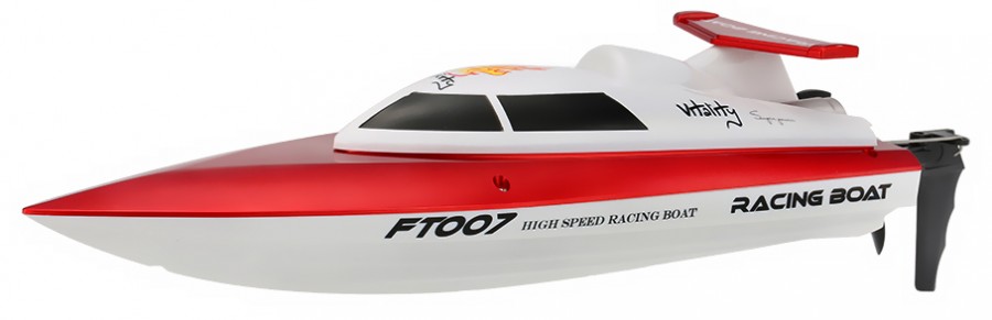 Motorboat Vitality 1:16 (2.4Ghz, RTR, range up to 150m) - Red FT007-RED