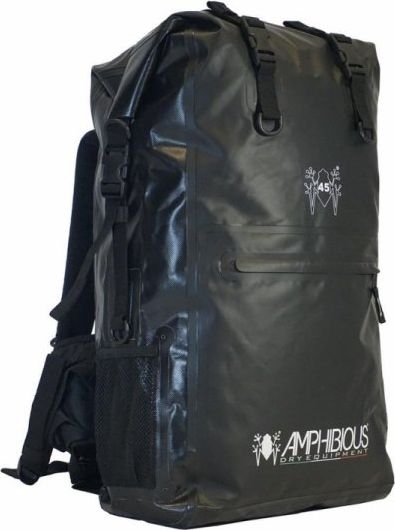 AMPHIBIOUS WATERPROOF BACKPACK OVERLAND 45L BLACK P/N: ZSF-1045.01 portatīvo datoru soma, apvalks