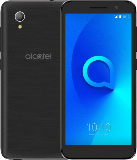 Smartfon Alcatel 1 1/16GB Dual SIM Czarny  (5033FB) 5033FB Mobilais Telefons