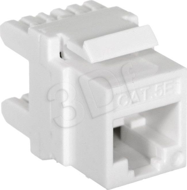 Alantec MKN-U5-1 wire connector RJ45 White kabelis, vads