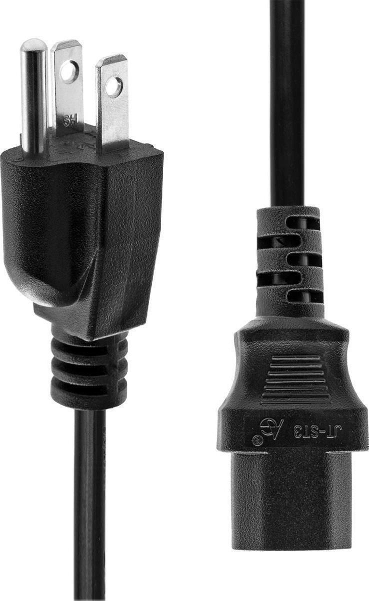 Kabel zasilajacy ProXtend ProXtend Power Cord US to C13 2M Black JAB-7094364 (5714590007473) kabelis datoram