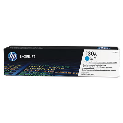 HP 130A Toner Cartridge, Cyan toneris