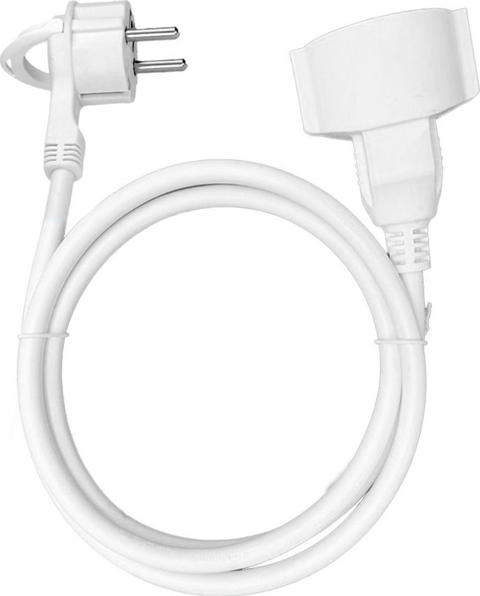 Orno Przedluzacz domowy jednogniazdowy, 1x2P+Z (schuko) 5m,kabel PVC H05VV-F 3x1,5mm?, 230VAC/16A elektrības pagarinātājs