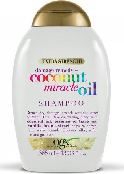 ORGANIX_Coconut Oil Miracle Oil Shampoo szampon do wlosow suchych i zniszczonych 385ml 022796972200 (022796972200) Matu šampūns