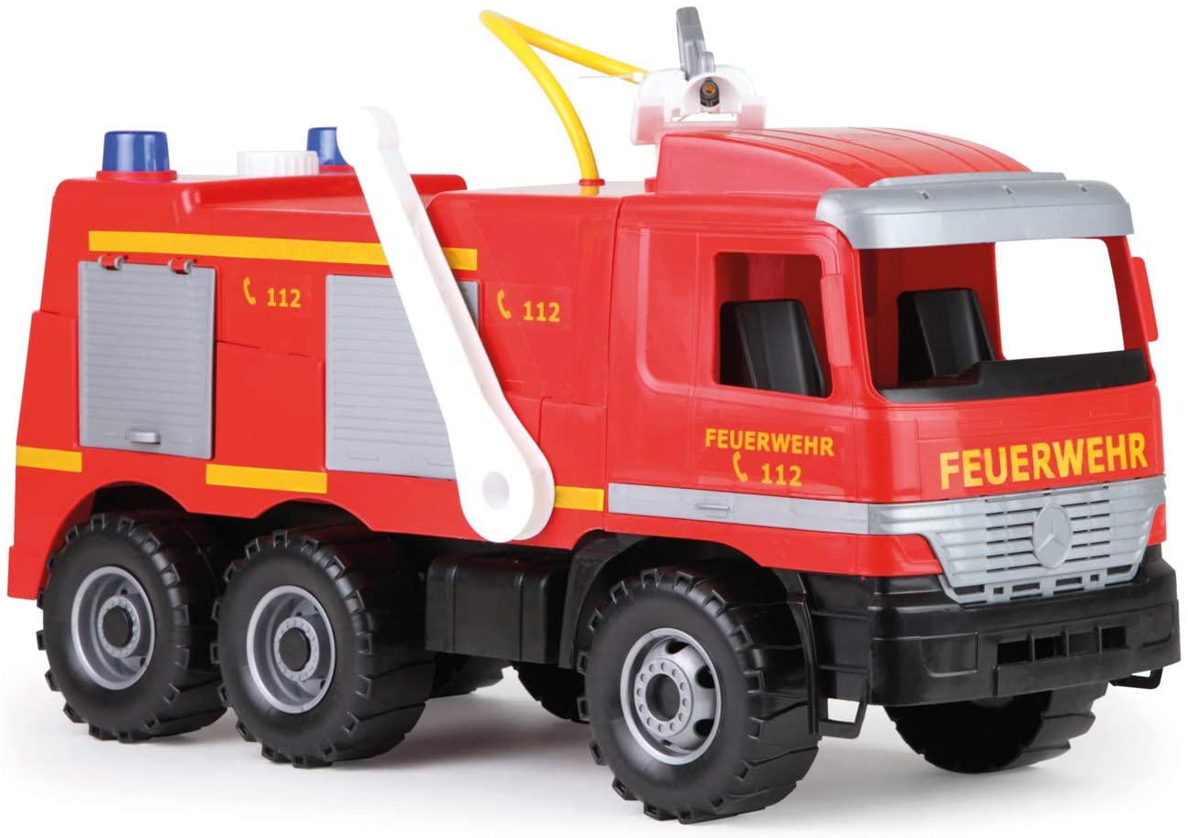 Lena Fire Truck Actros single brown carton Rotaļu auto un modeļi