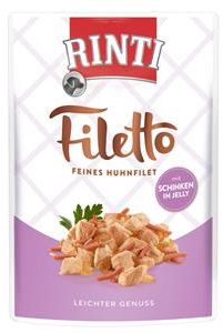 Rinti Rinti Filet 100g Saszetka Kura Szynka W Galaretce VAT010307 (4000158954015) barība suņiem