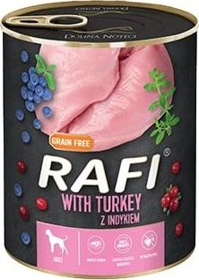 Rafi RAFI PIES pusz.800g INDYK, BOROWKA, ZURAWINA 11801827 (5902921305033) barība suņiem