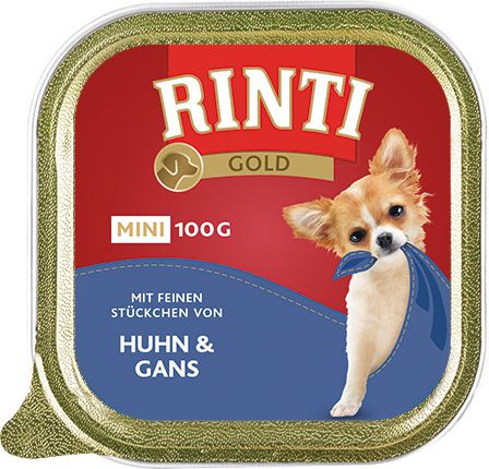 Rinti Rinti Gold Mini Kurczak i ges - 100g 9132 (4000158920225) barība suņiem