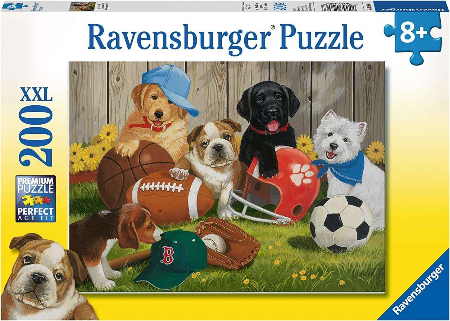 Ravensburger Puzzle 200 elementow XXL Psiaki puzle, puzzle