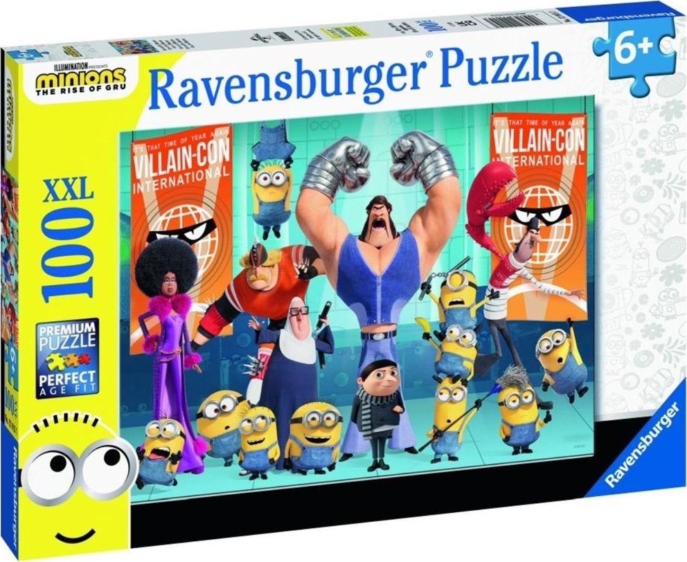 Ravensburger Puzzle 100 Minionki 2 XXL 405585 (4005556129157) puzle, puzzle