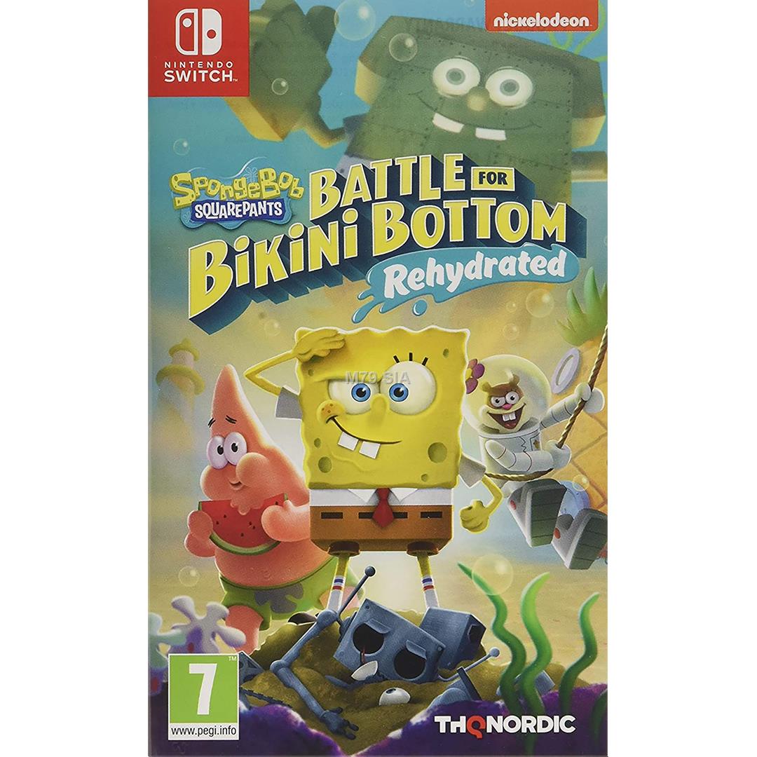 Spongebob: Battle for Bikini Bottom Rehydrated (spele prieks Nintendo Switch) 9120080074461 (9120080074461) datoru skaļruņi