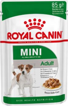 Royal Canin Royal Canin Mini Adult karma mokra dla psow doroslych, ras malych saszetka 85g MS_16423 (9003579008256) barība suņiem