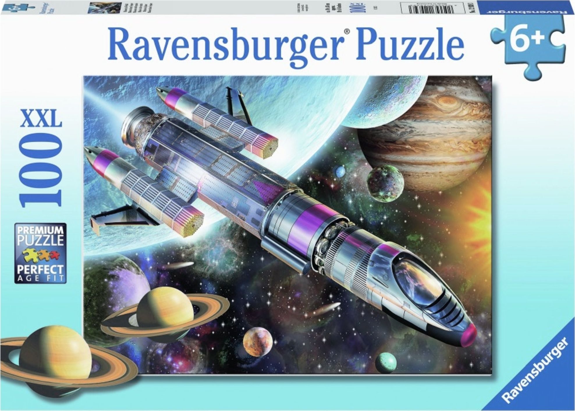 Ravensburger Puzzle 100 Space Mission XXL puzle, puzzle