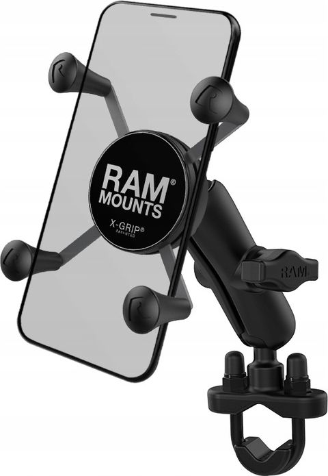 RAM Mounts X-Grip Phone Mount with Handlebar U-Bolt Base Mobilo telefonu turētāji