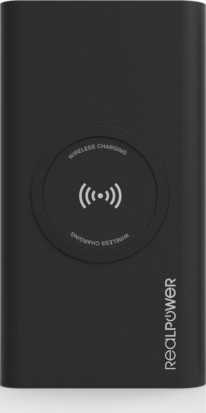 Powerbank RealPower PB-8000 wireless Charger Powerbank, mobilā uzlādes iekārta