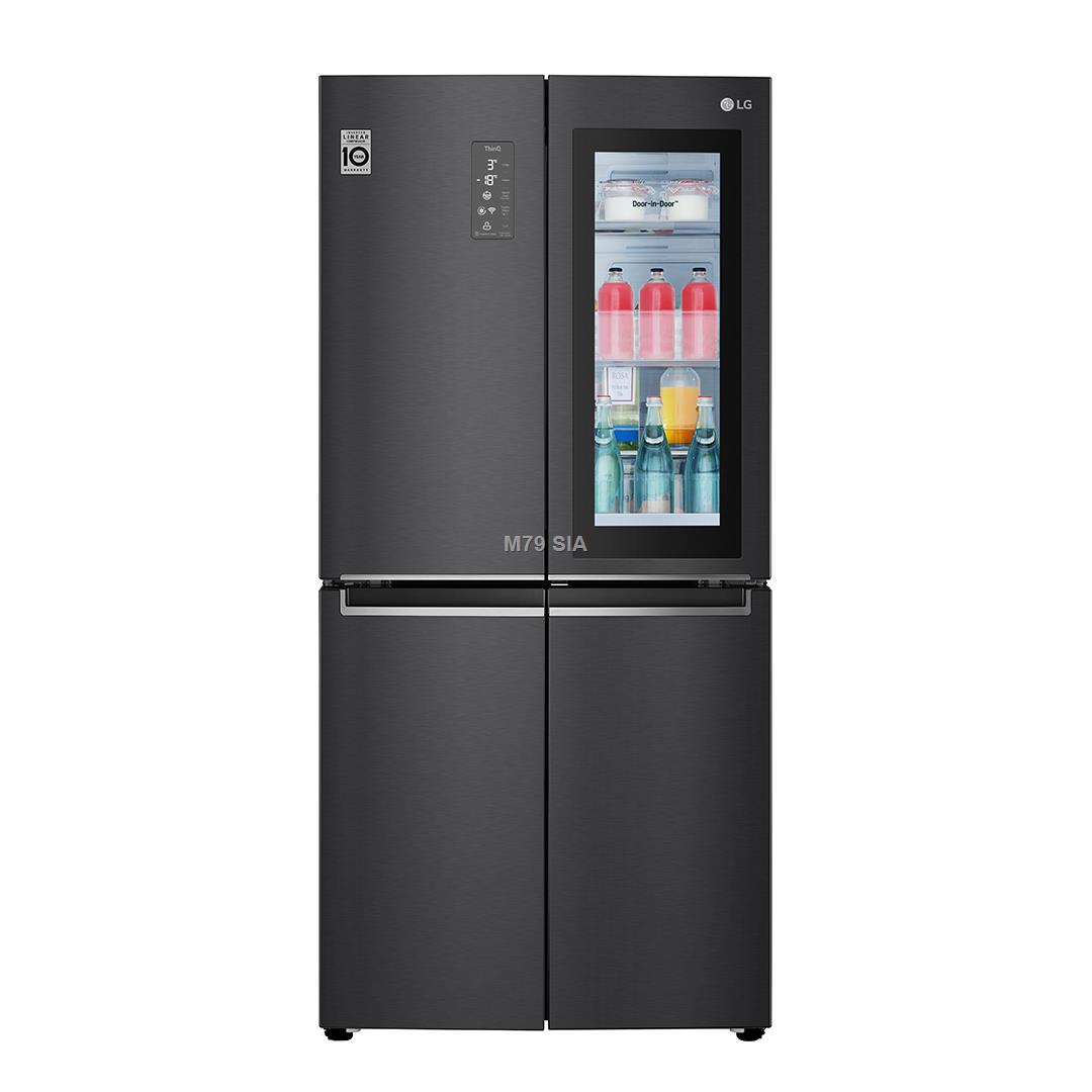 LG, augstums 178.7 cm, 530 l, melna - SBS ledusskapis GMQ844MC5E.AMCQEUR (8806091275738) datoru skaļruņi