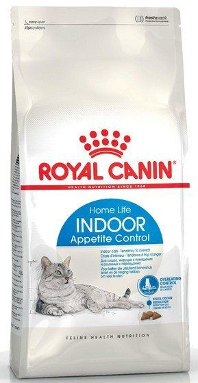 Royal Canin Feline Indoor Appetite Control 2kg 8039 (3182550832076) kaķu barība