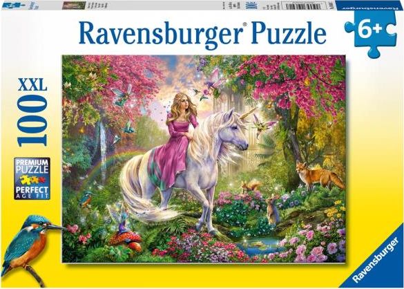 Ravensburger Puzzle 100 Magiczny przejazd XXL puzle, puzzle