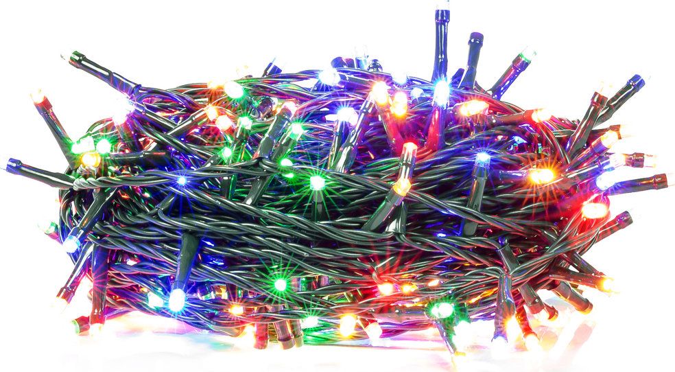 Lampki choinkowe Retlux 200 LED kolorowe RXL 212 (8590669223480) Ziemassvētku lampiņas