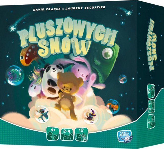Rebel Gra planszowa Pluszowych snow 3558380084112 REBEL (3558380084112) galda spēle