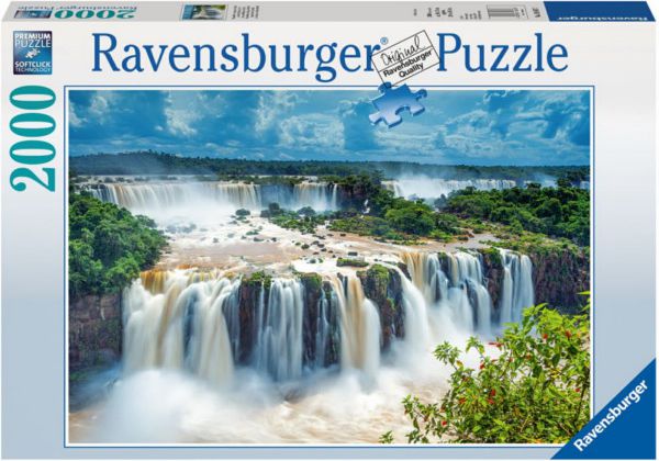 Ravensburger 2000 EL. Wodospad Iguazu - 166077 166077 (4005556166077) puzle, puzzle