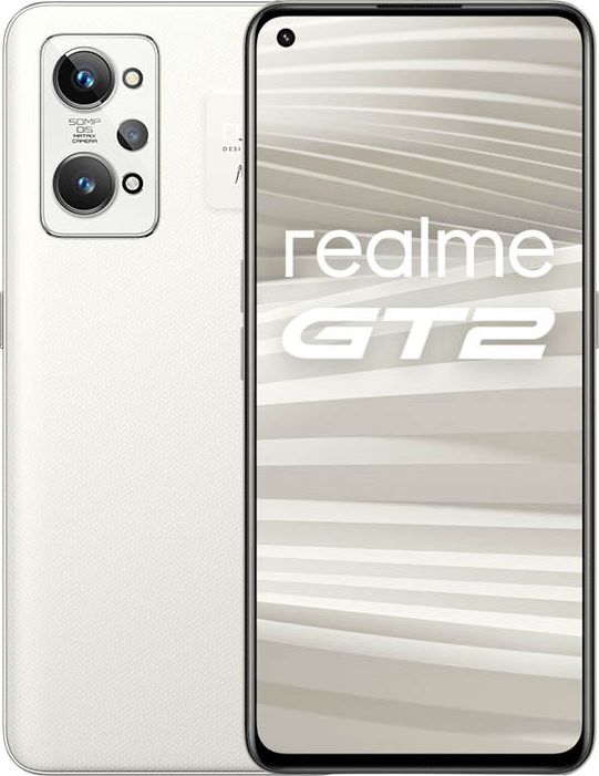Smartfon realme GT 2 5G 12/256GB Dual SIM Bialy  (RMX3311PW) RMX3311PW Mobilais Telefons