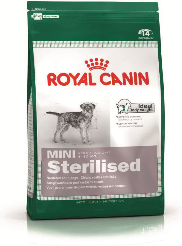 Royal Canin SHN Mini Sterilised 8 kg barība suņiem