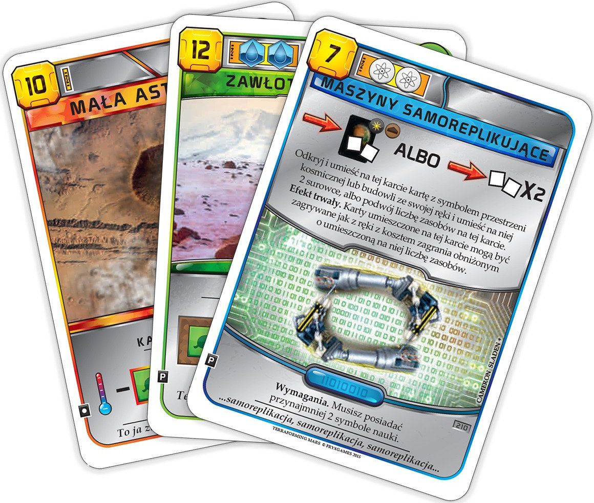 Rebel Terraforming Mars Expansion - Booster Set #2 (3 Cards) (poļu valodā) galda spēle