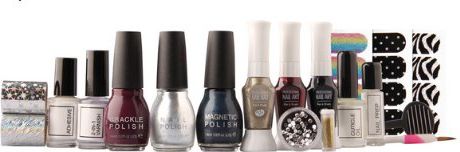 Rio Zestaw do pielegnacji paznokci Complete Nail Art Glits & Glamour (RIO NADG) 754560 (5019487083944)