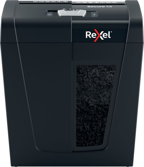 Rexel Secure X8, cuts into confett papīra smalcinātājs