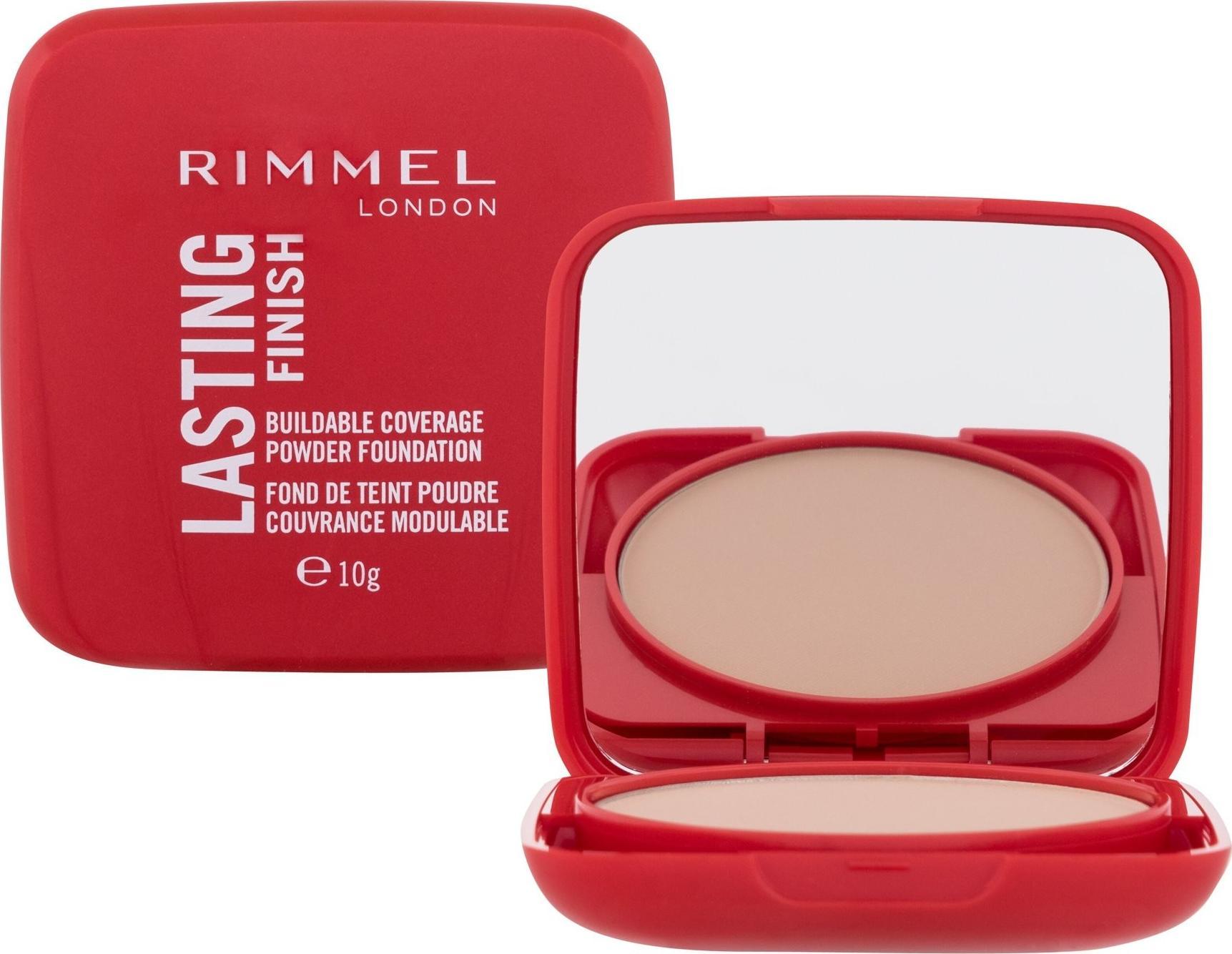 Rimmel  RIMMEL_Lasting Finish Buildable Coverage Powder Foundation podklad w pudrze 002 Pearl 10g 3616303011215 (3616303011215) tonālais krēms