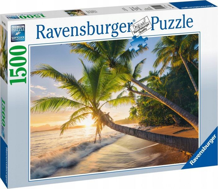 Ravensburger Puzzle 1500 pieces Mysterious Beach puzle, puzzle