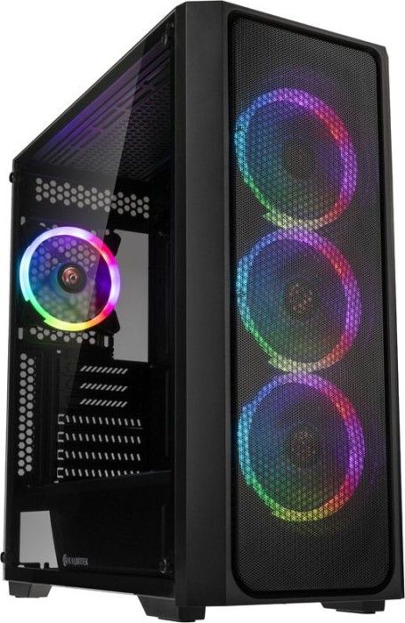 Raijintek PONOS MS4 Gehause - schwarz Datora korpuss