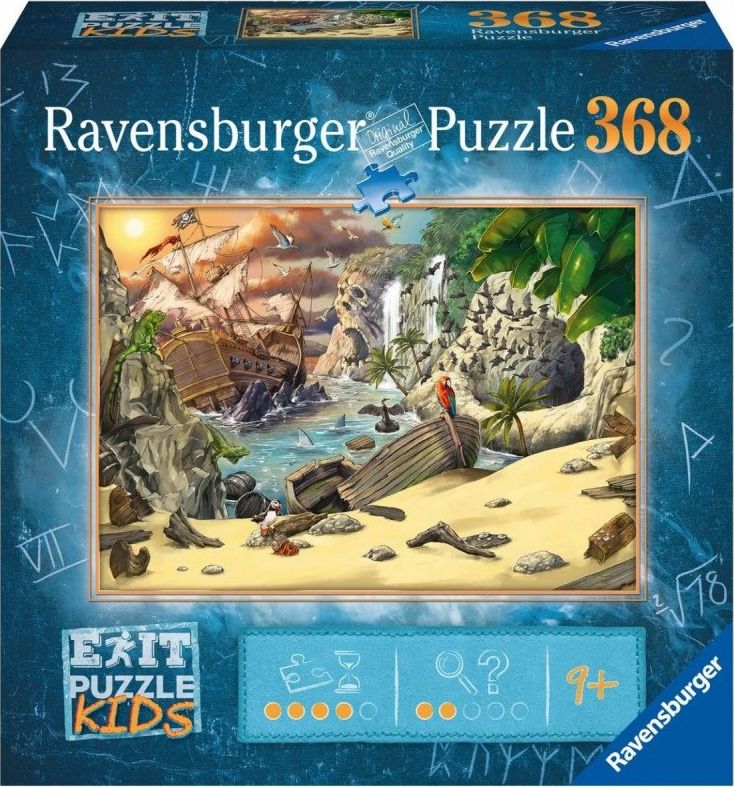 Ravensburger Exit Puzzle Kids Pirates Adventure puzle, puzzle