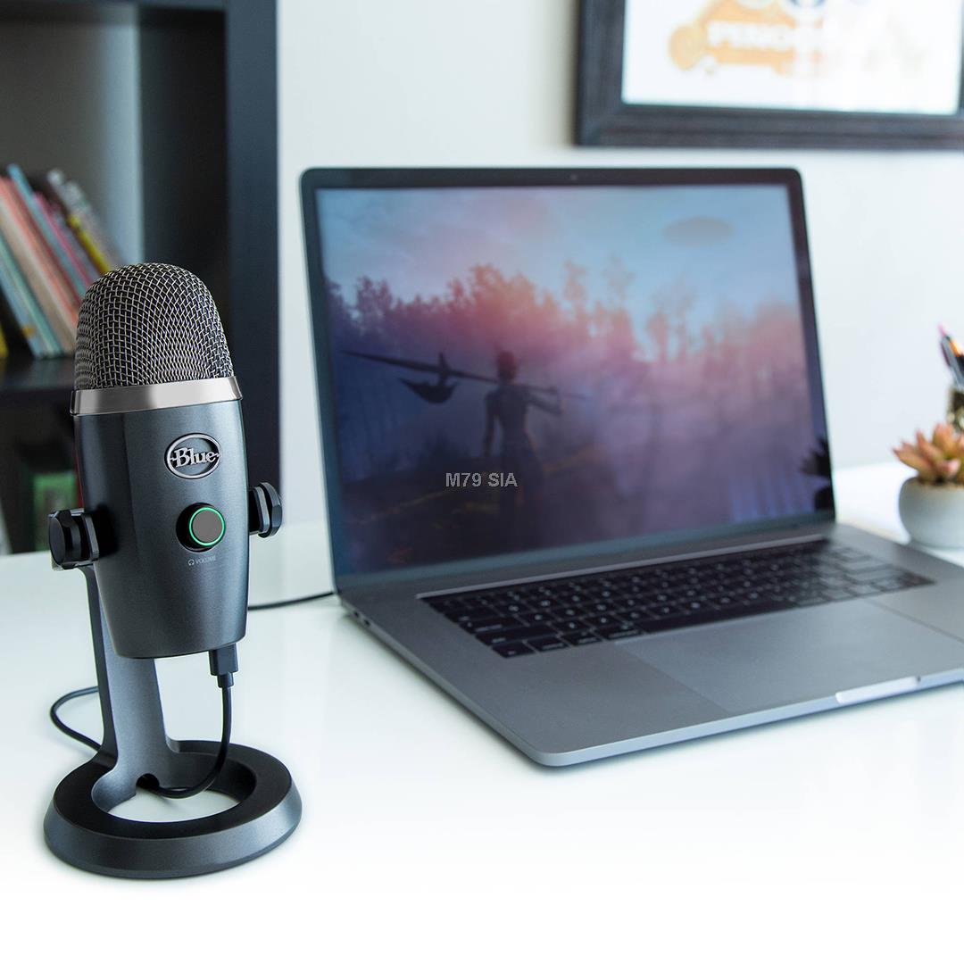 Blue Yeti Nano USB Shadow Grey (988-000205) Mikrofons