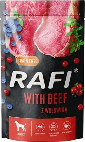 Rafi Dolina Noteci Rafi Saszetka Karma Wolowina 500g VAT017366 (5902921305842) barība suņiem