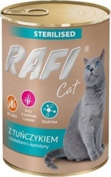 Rafi Rafi Kot Sterilised pasztet z tunczykiem 400g 102917 (5902921303848) kaķu barība