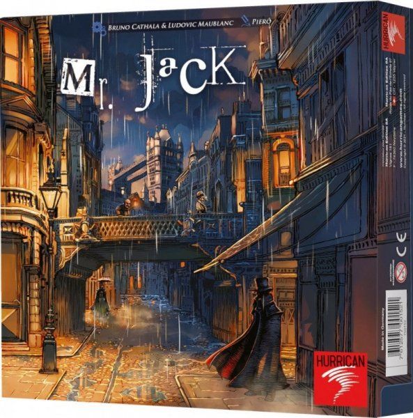 Rebel Board Game Mr. Jack (poļu valodā) galda spēle