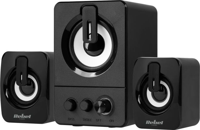 Rebel Comp CS-50 2.1 PC Speakers datoru skaļruņi