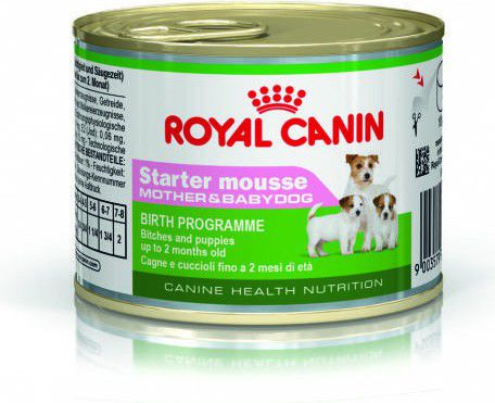 Royal Canin Starter Mousse 195g PUSZKA 005304 (9003579311462) barība suņiem