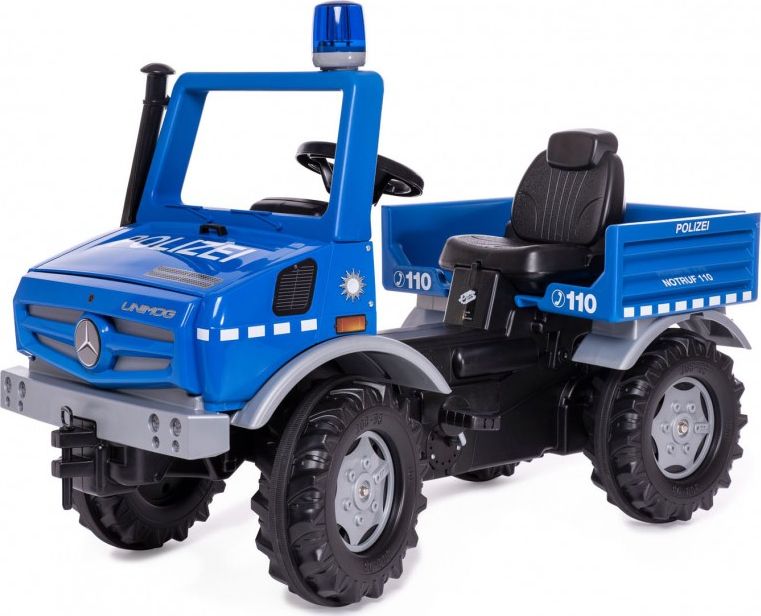 Rolly Toys Ciezarowka Samochod na pedaly Unimog Merc-Benz Policja 4006485038251 (4006485038251)