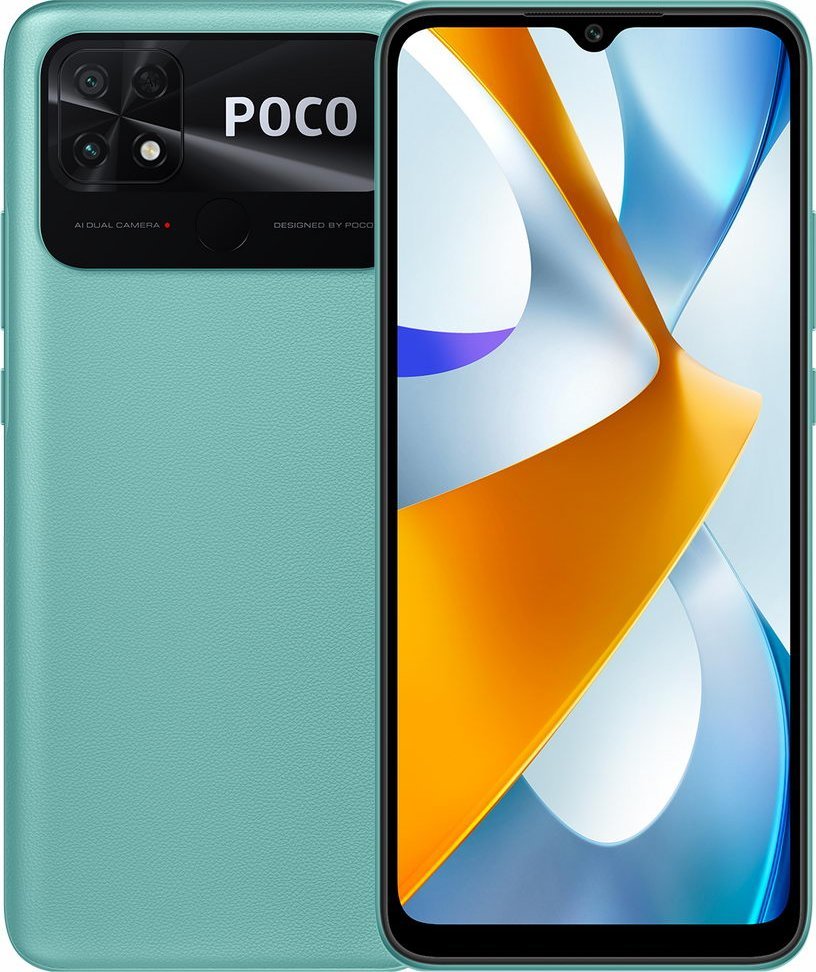Smartfon POCO C40 4/64GB Dual SIM Zielony  (                               ) 11460349 (6934177774522) Mobilais Telefons